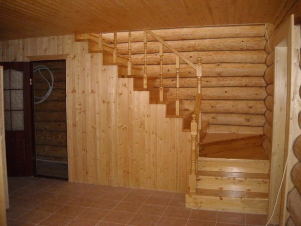 Фото обробки дерев'яних будинків всередині